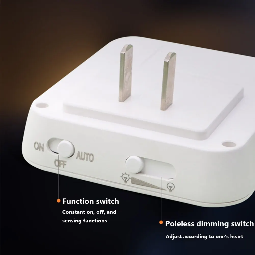 Led Night Lamp 3 Lighting Modes 3000K 6000K 0.6W Low Power Energy Saving Motion Sensor LED Night Lights Home Decoration