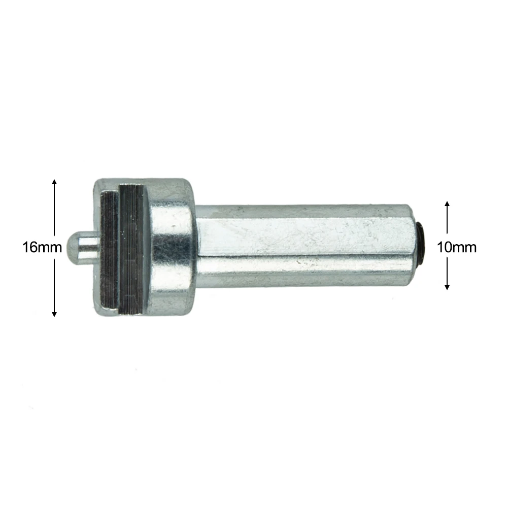 Drill-Powered Pipe Cleaning Adapter Connects Electric Drill To Spring Dredge Rod For Clog Removal In Drains And Sewers