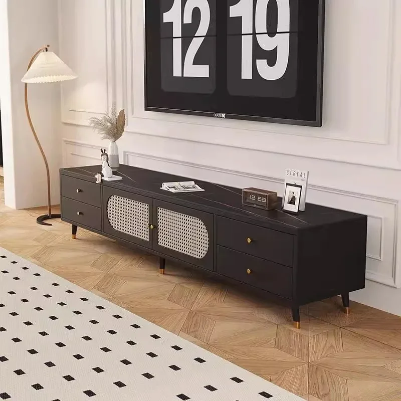 

Fashion Interior Tv Stands Aesthetic Minimalist Drawers Designer Storage Big Size Tv Table Hallway Archivadores Unique Furniture