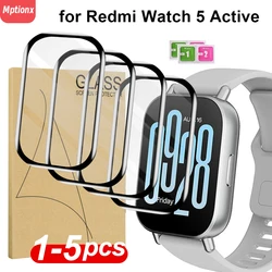 Screen Protector Film For Xiaomi Redmi Watch 5 Active Soft TPU HD Clear Anti-Scratch Film for Mi Redmi Watch5 active Accessories