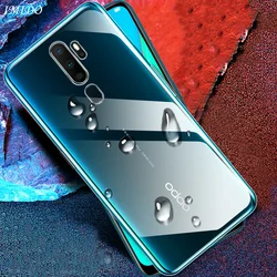 Oppo A93 A54 A74 A9 A15 A15S A16 A16s 용 소프트 TPU 케이스 OPPO R19 A1K A11X A9 A5 보호 쉘용 투명 실리콘 커버