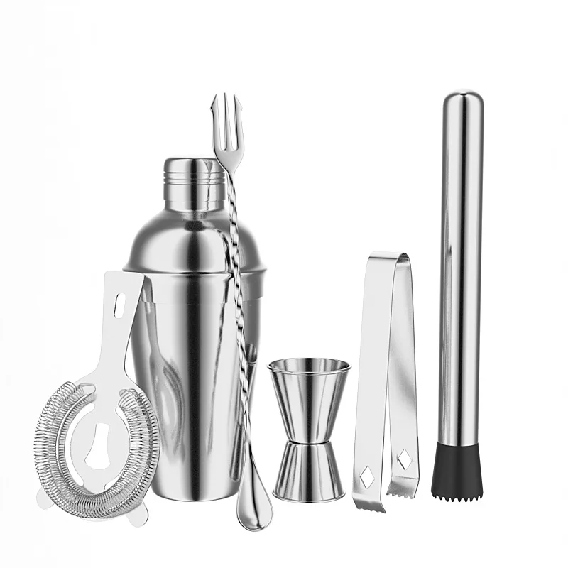 550ml Stainless Steel Cocktail Shaker Mixer Wine Martini Shaker Wine Shaker Boston Bartender Drink Bar Accessories Tools