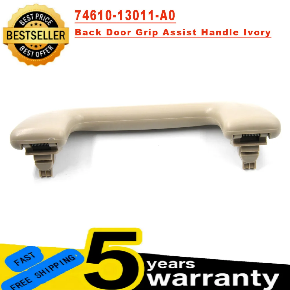 74610-13011-A0 Back Door Grip Assist Handle Ivory For Lexus GX470 2003 2004 2005 2006 2007 2008 2009