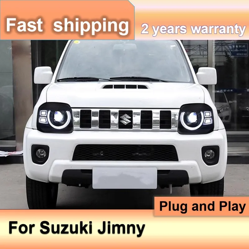 

Car Accessories for Suzuki Jimny Head Light 2007-2017 Jimny Headlights DRL Turn Signal Low High Beam Projector Lens