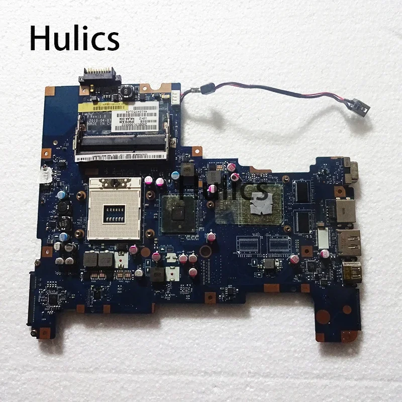 Hulics Used For Toshiba Satellite L670 L675 Laptop Motherboard NALAA LA-6042P K000103810 K000103830 HM55 DDR3