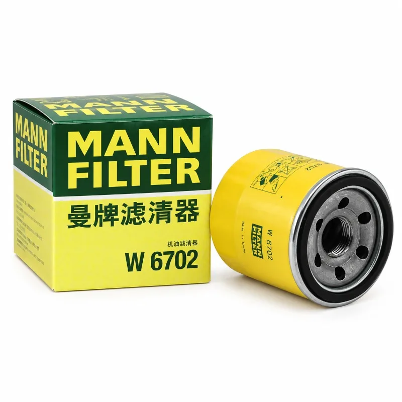 For Nissan Murano 2.5 02-04 Stagea Skyline 3.0 01-04 KingCab 2.4 01-08 Z 3.0 22-on MANNFILTER Oil Filter W67/1 15208-00Q1K