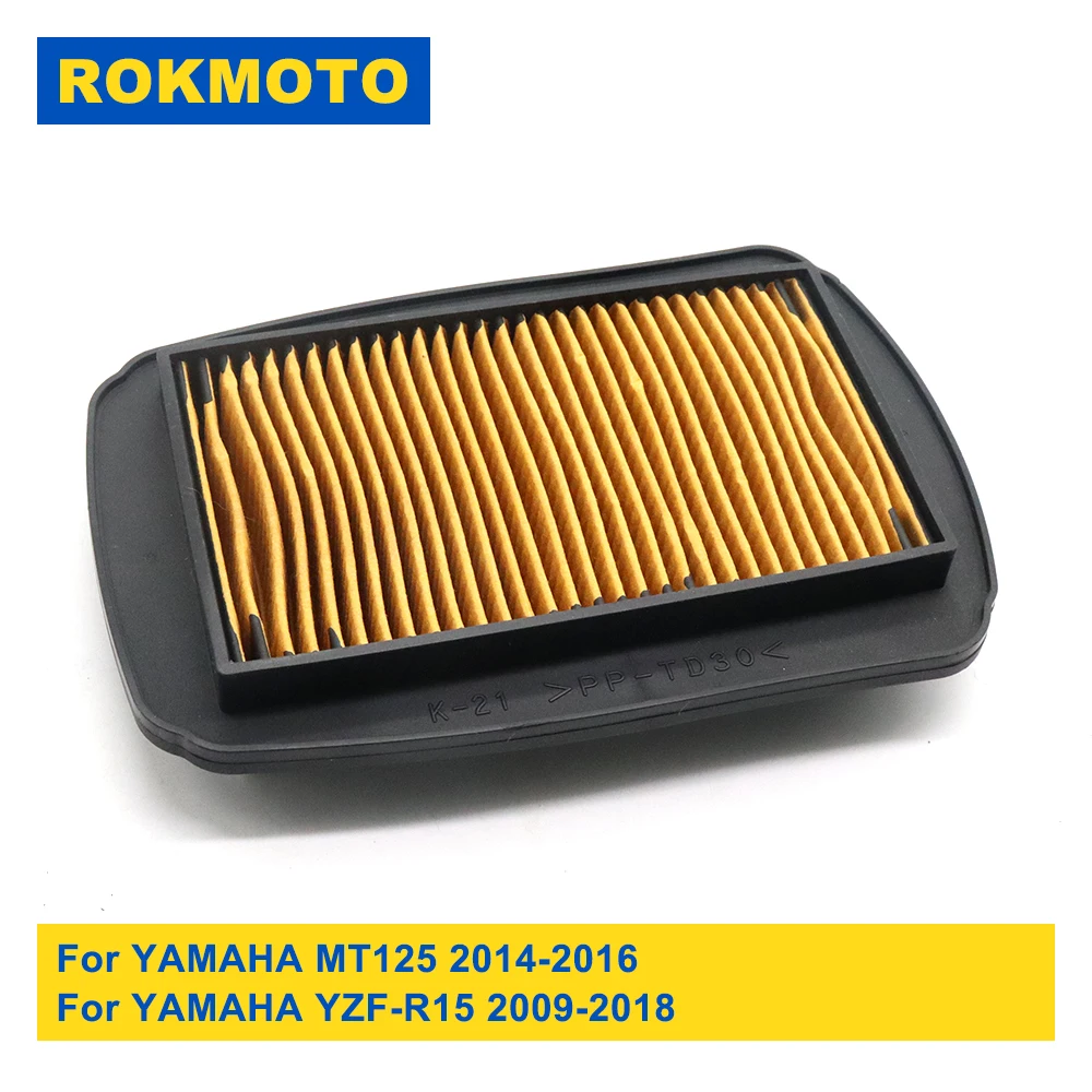 Motorcycle Accessories Air Filter Intake Cleaner Element For YAMAHA MT125 WR125 YZF-R15 YZF-R125 YZF R15 R125 MT WR 125