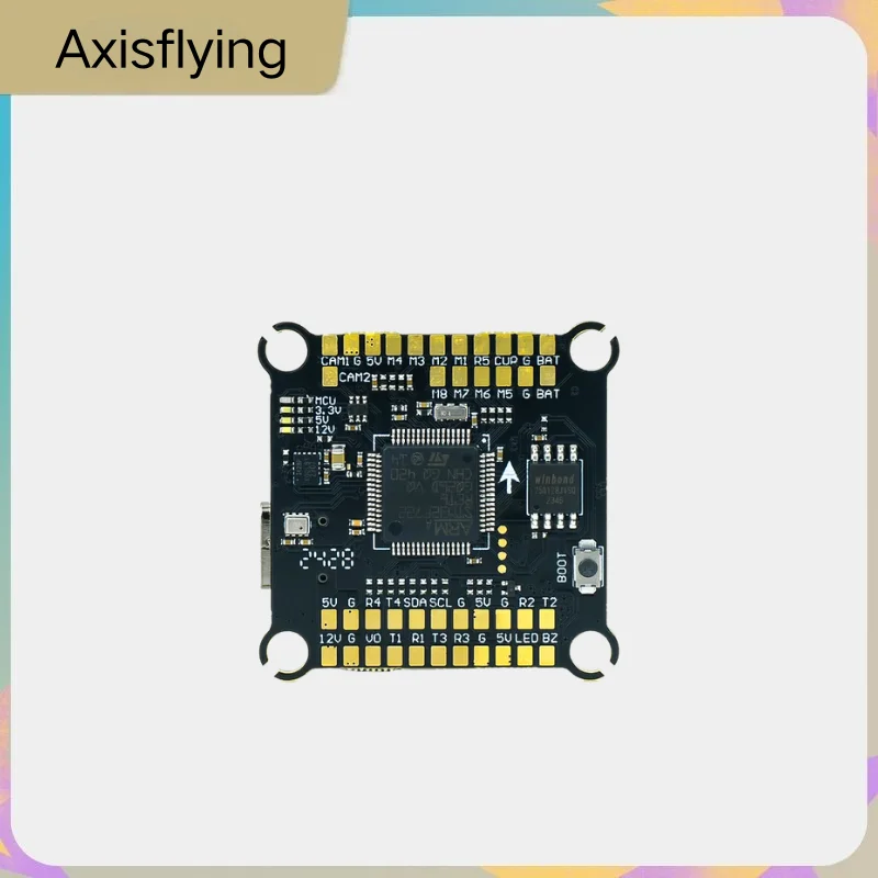 Axisflying Argus ECO F722 FC y ESC Stack, 8S 80A 120A 32bit Combo con BLHeli_32, controlador de vuelo para Dron RC FPV