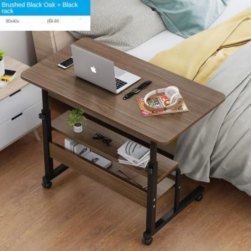 custom.Simple Lift Computer Desk Bedside Use, Modern Removable Laptop Desk