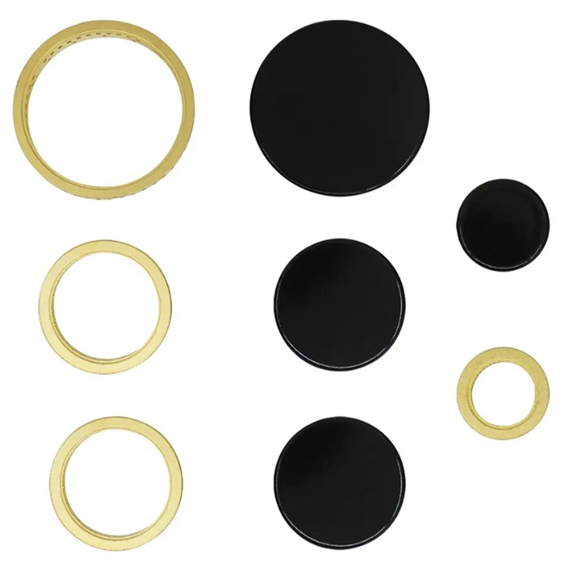 1 Set Gas Stove Burner Lid for Oven Gas Hob Burner Flame Gas Stove and Burner Head Replacement