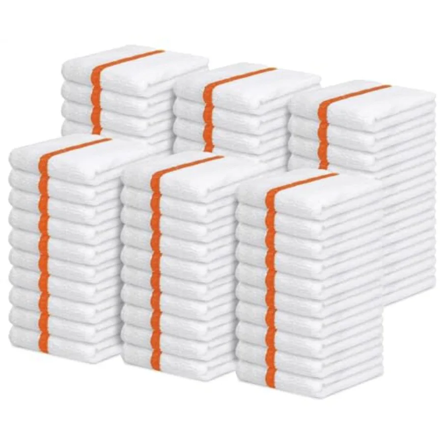 

Многоразовые полотенца Terry Bar Mop, размер 16x19 дюймов, впитывающие и прочные, универсальные салфетки для уборки, хлопковые тряпки, махровые салфетки