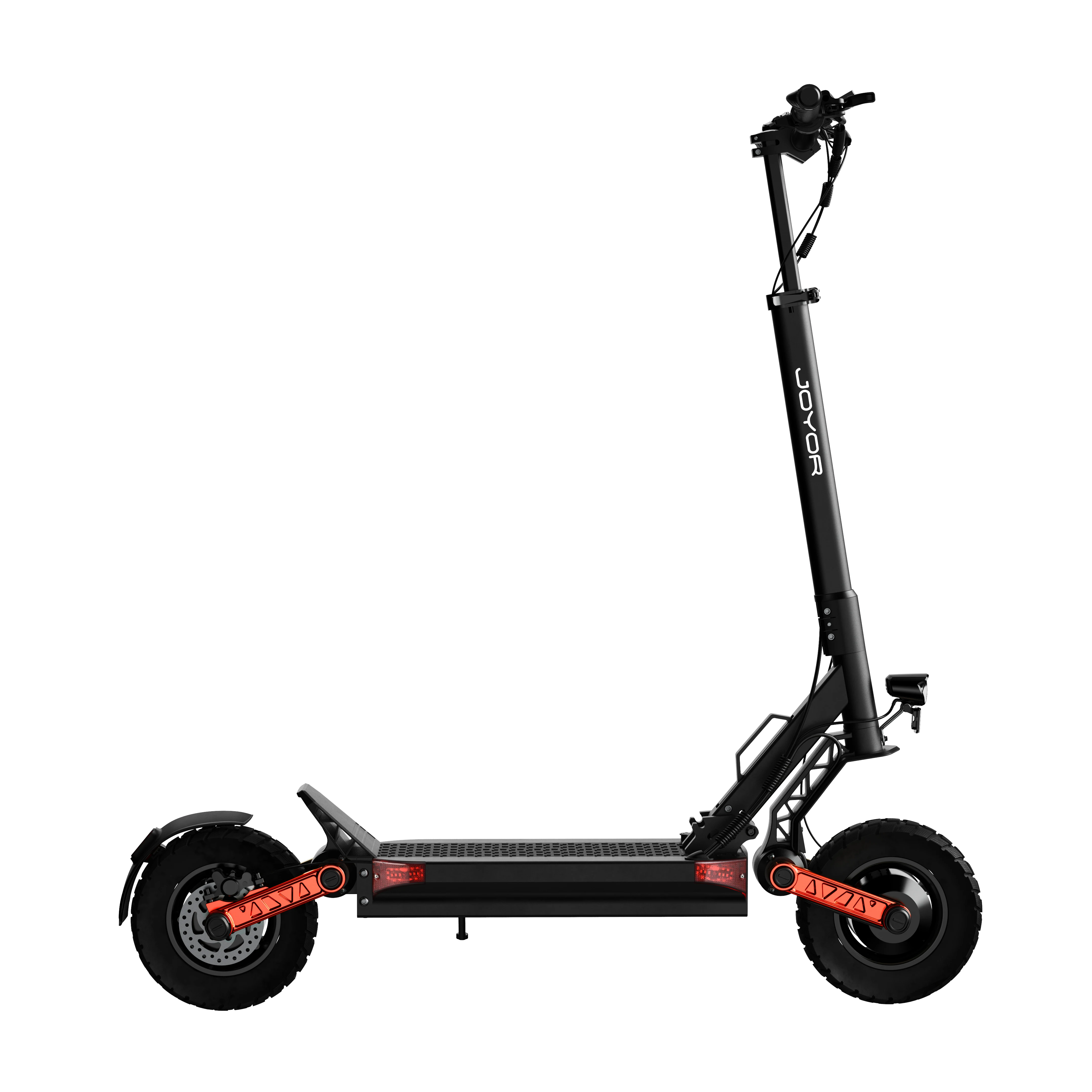 scooter électrique tout-terrain – vue détaillée