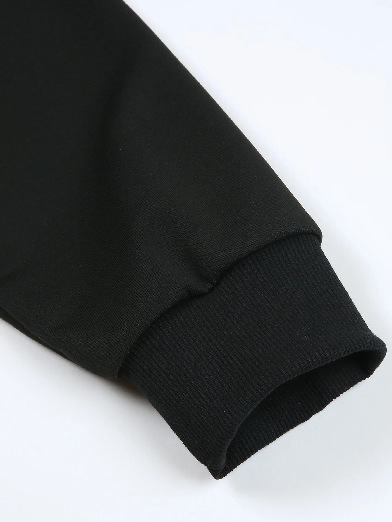 سويت شيرت كاجوال بطبعة جرافيك للرجال - تصميم قناع "TRUST NOBODY"، فضفاض بأكمام طويلة ورقبة دائرية #4