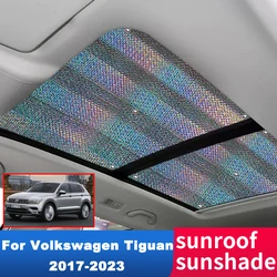 for Volkswagen VW Tiguan MK2 2017-2023 2022 2021 2020 Auto Sunroof Sunshade Roof Sunscreen Heat Insulation Cover Car Windscreen