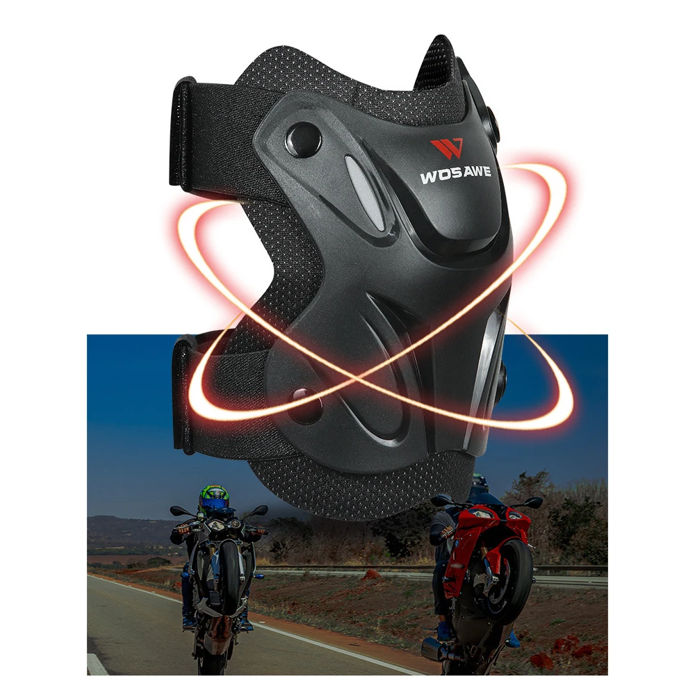 Cycle Elbow Knee Pads Bicycle MTB Motorcycle Riding Knee Support Protective Pads Guards Outdoor Sports Cycle Knee Protector Gear