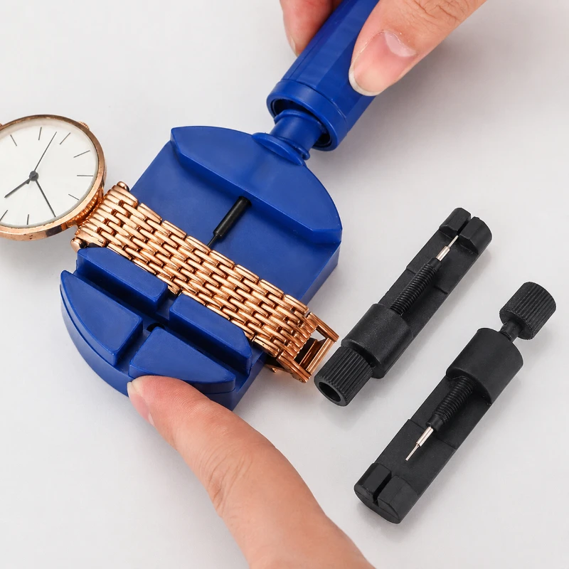 Professional 3Pcs Watch Link Remover Kit Watch Strap Pin Removal Tools Set For Watch Band Size Adjustment Watch Repair Tools