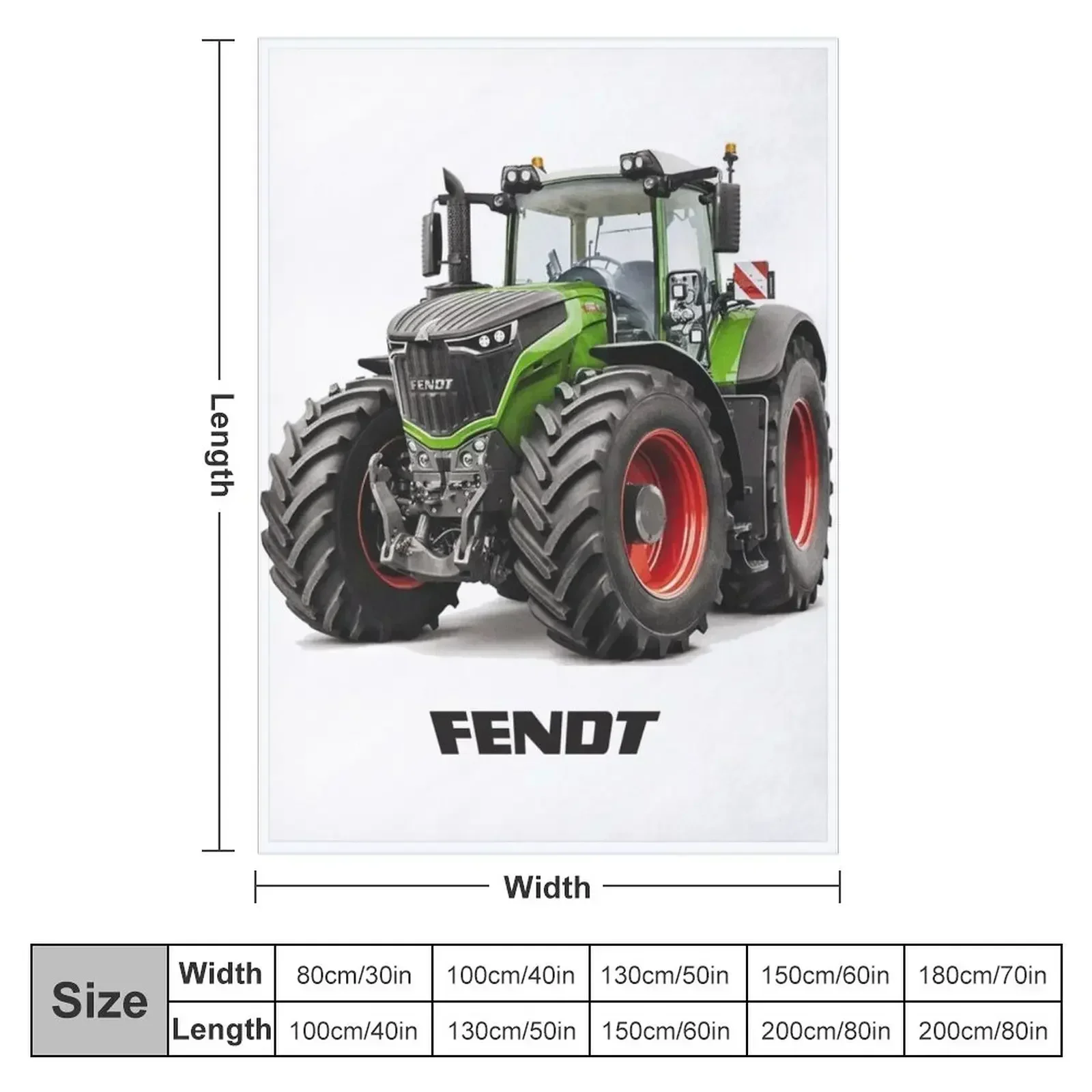 Fendt 1000 Vario [500 pk Meisterwerk] Throw Blanket couch cozy soft plush fuzzy picnic outdoor blanket