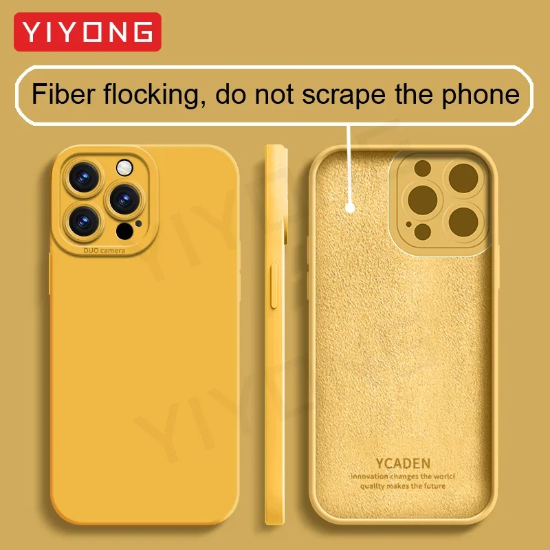 For Vivo X200 Pro Case YIYONG Original Liquid Silicone Soft Cover For VIVO X100 VivoX200 Pro Mini VivoX100 Ultra 5G Phone Cases
