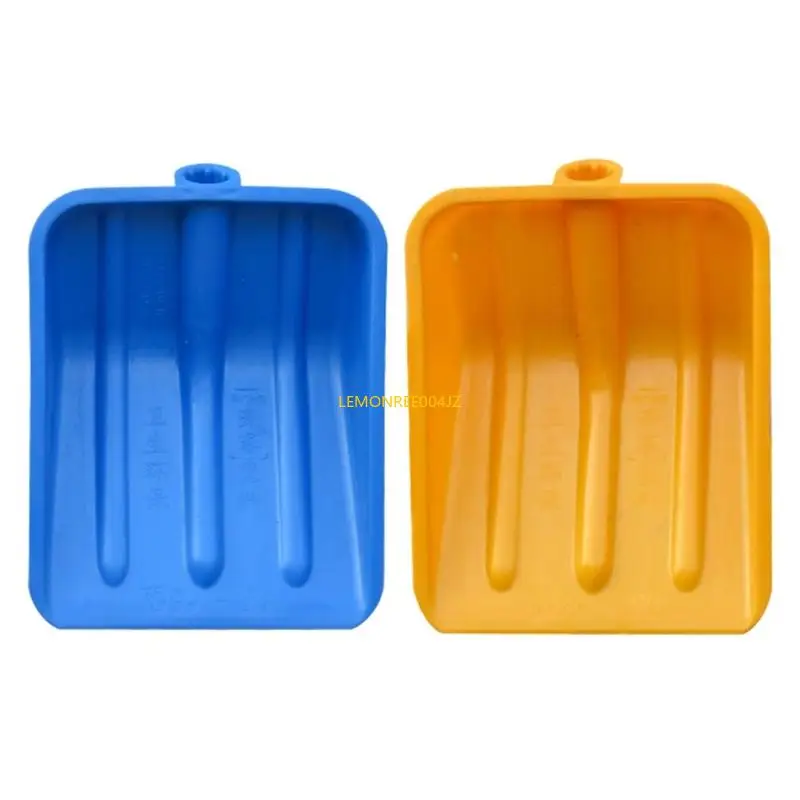 

E7CD Wear Resistant Plastic Snow Scoops Head Ice Cleaning Shovel Head for Quick and Effective Snow and Debris Cleaning Tasks