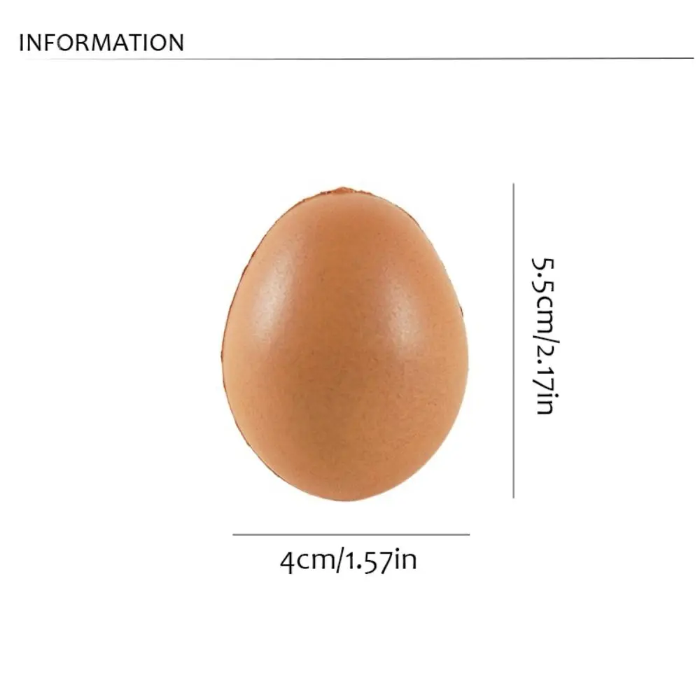 Morbido Spremere Giocattoli Sensoriali Stretch Spremere Giochi Di Imitazione Simulazione Modello di Uovo Scherzo Trucco Agitarsi Giocattolo Simulazione Giocattolo Da Cucina