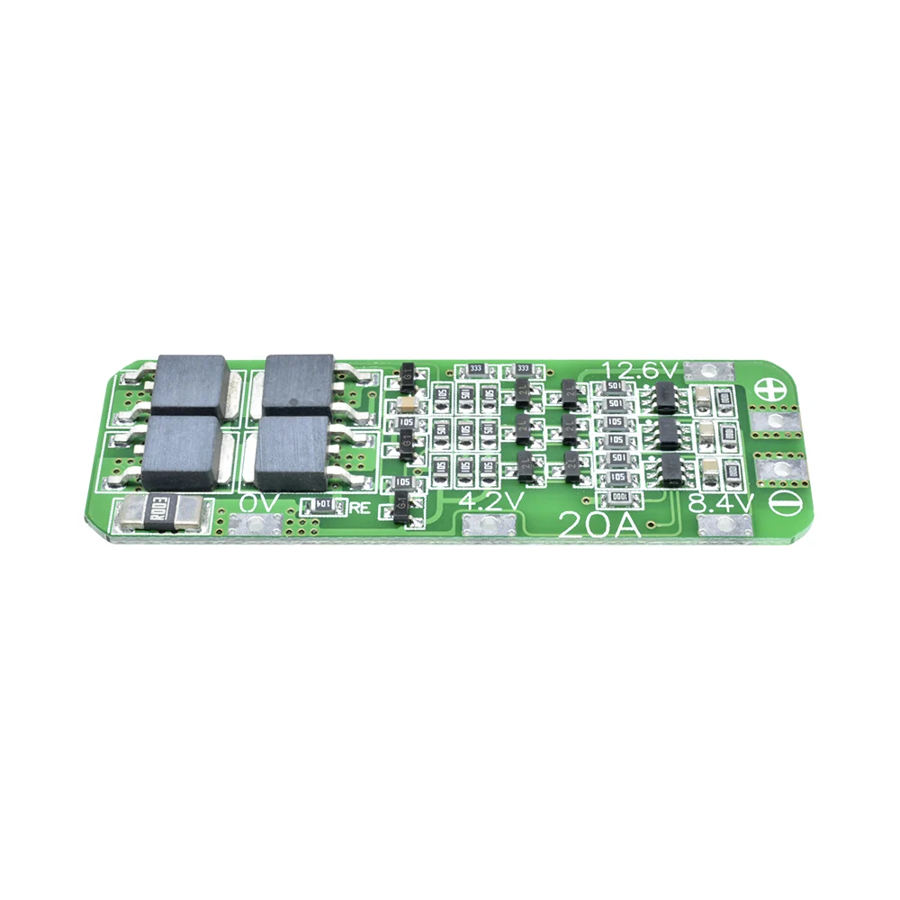 3 S 20A Li-Ion Lithium Batterij 18650 Lader Bescherming Boord PCB BMS 11.1 V 12 V 12.6 V Mobiele Opladen Beschermen Module