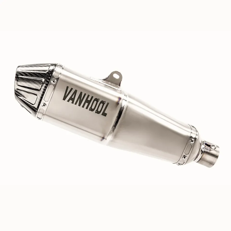 

STLF Universal Titanium Carbon Fibre Stainless Steel Motorcycle Exhaust Muffler Exhaust Pipe for Motorcycle