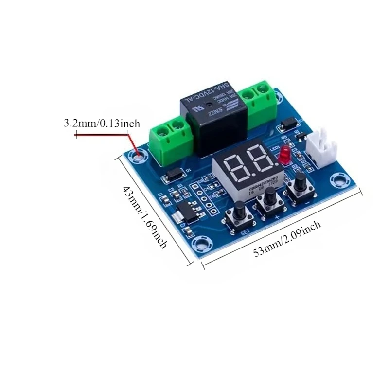 2pcs XH M214 Soil Moisture Controller Module Digital Display Automatic Watering System for Plants Potting