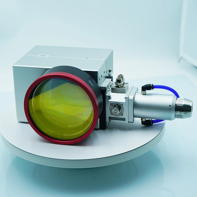 Industrial Galvo Head Set with Coaxial Vision & Air Assist for Fiber   Marking Engraving Machine