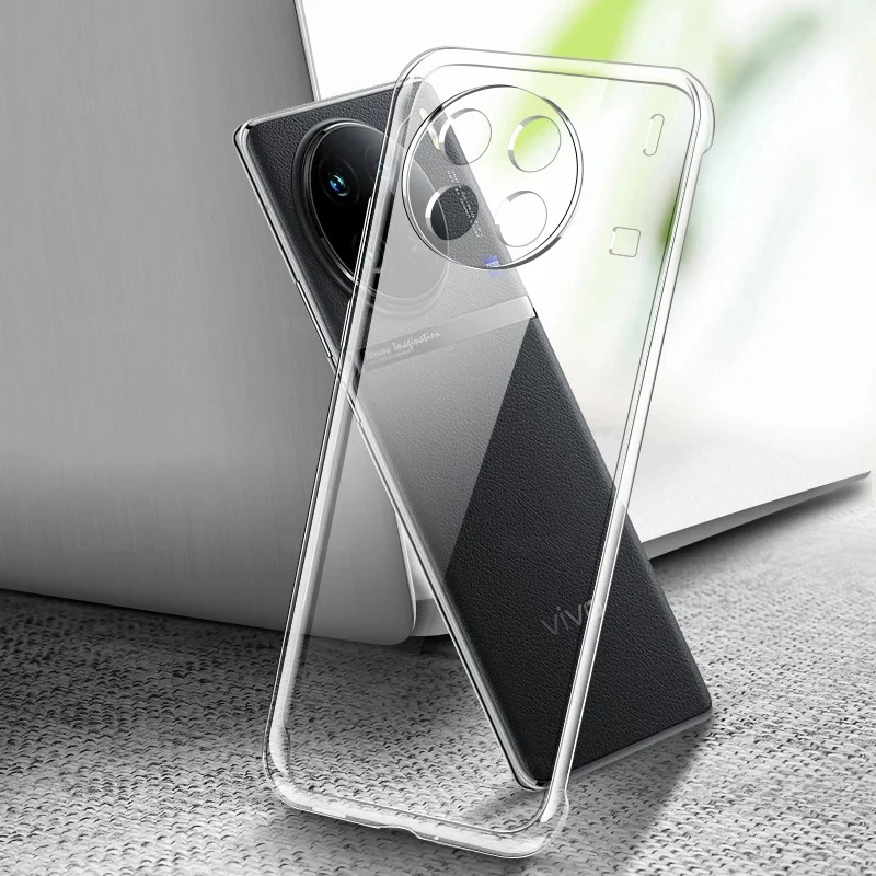 Ultra Thin Transparent Silicone Case For VIVO X100 X100S Pro Ultra X90 X90S X80 Pro Plus 5G Lite Soft Shockproof Phone Cover