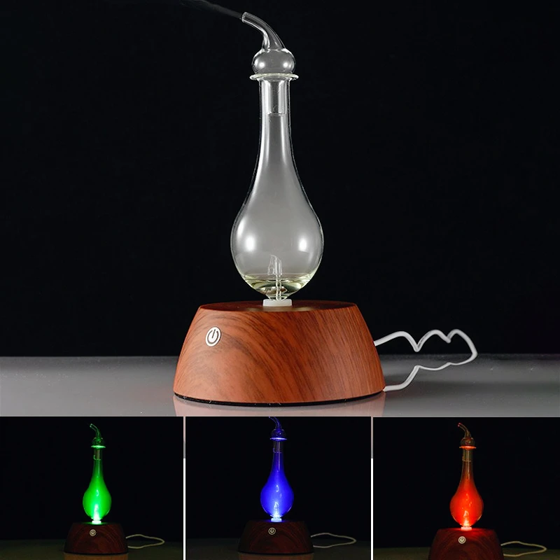 Anhydrous essential oil pure diffuser 7-color mini aromatherapy atomizer, aromatherapy diffuser