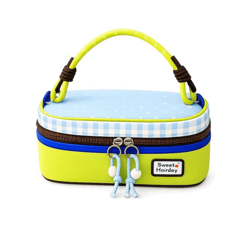 Large Capacity Pencil Case Multiple Layers Visible Checkered Pattern Pen Bag Dirt-resistant Portable Stationery Organizer