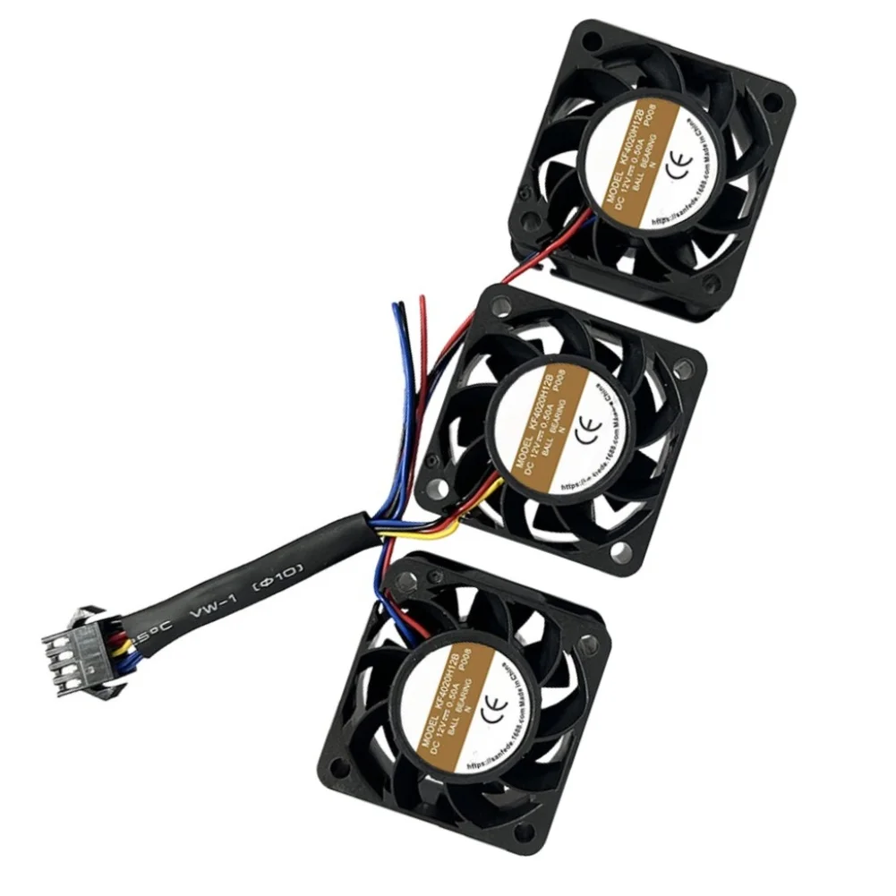 12V 0.50A DC Fan Designed for Industrial Cooling Applications with IP65 Compliance and Embedded Control Capability