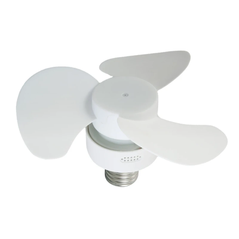 AC85V~265V E27 Fan 5.3inch Diameter Small Modern Ceiling Fan 2000r/min Speed