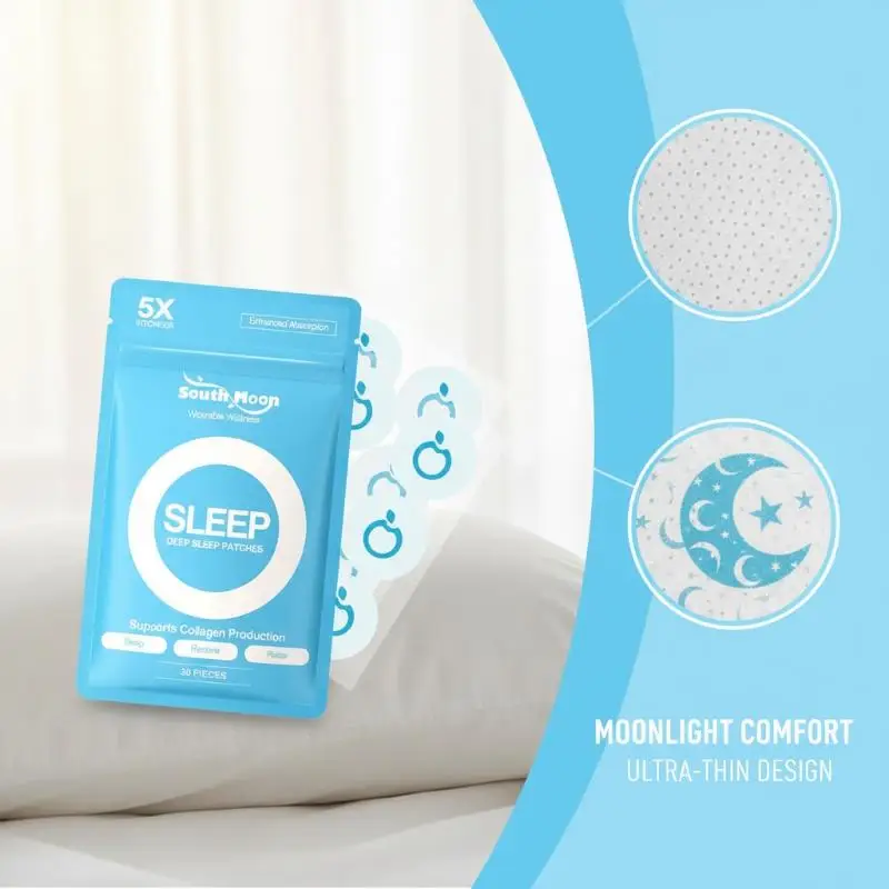 Headache and Stress Relief Body Care Patches Calm Anxiety Muscle Relaxant Comfortable Patches For Sleep