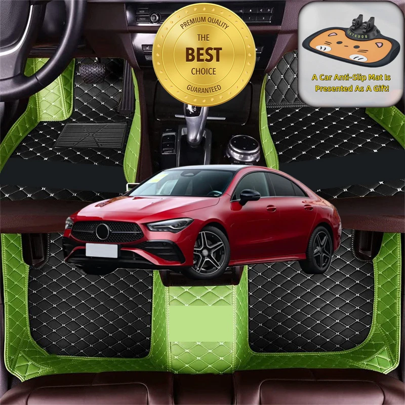 Personalizado apto para mercedes-benz cla coupe 2013-2025 tapetes de carro acessórios de carro de luxo tapetes de automóveis esquerda/direita-direita