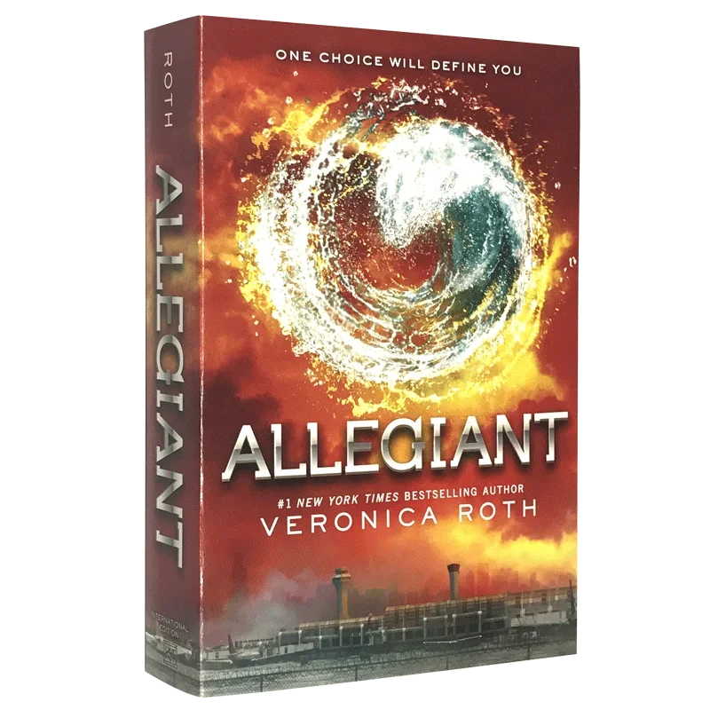 Allegiant Divergent  Veronica Roth, Bestselling books in english, Film on novel based 9780062287335