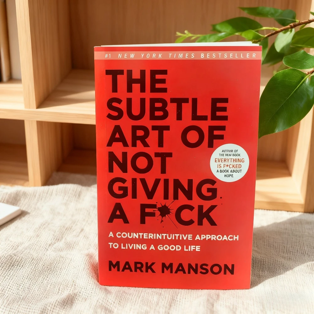 

The Subtle Art of Not Giving A CAO/Reshape Happiness/How To Live As You Want By Mark Manson Self Management Stress Relief Book