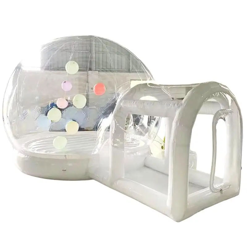 Dia 3 Meter 10 Feet White Indoor Amusement and Inflatable Bubble House Jumping Castle Transparent Dome Tent Event for Kids