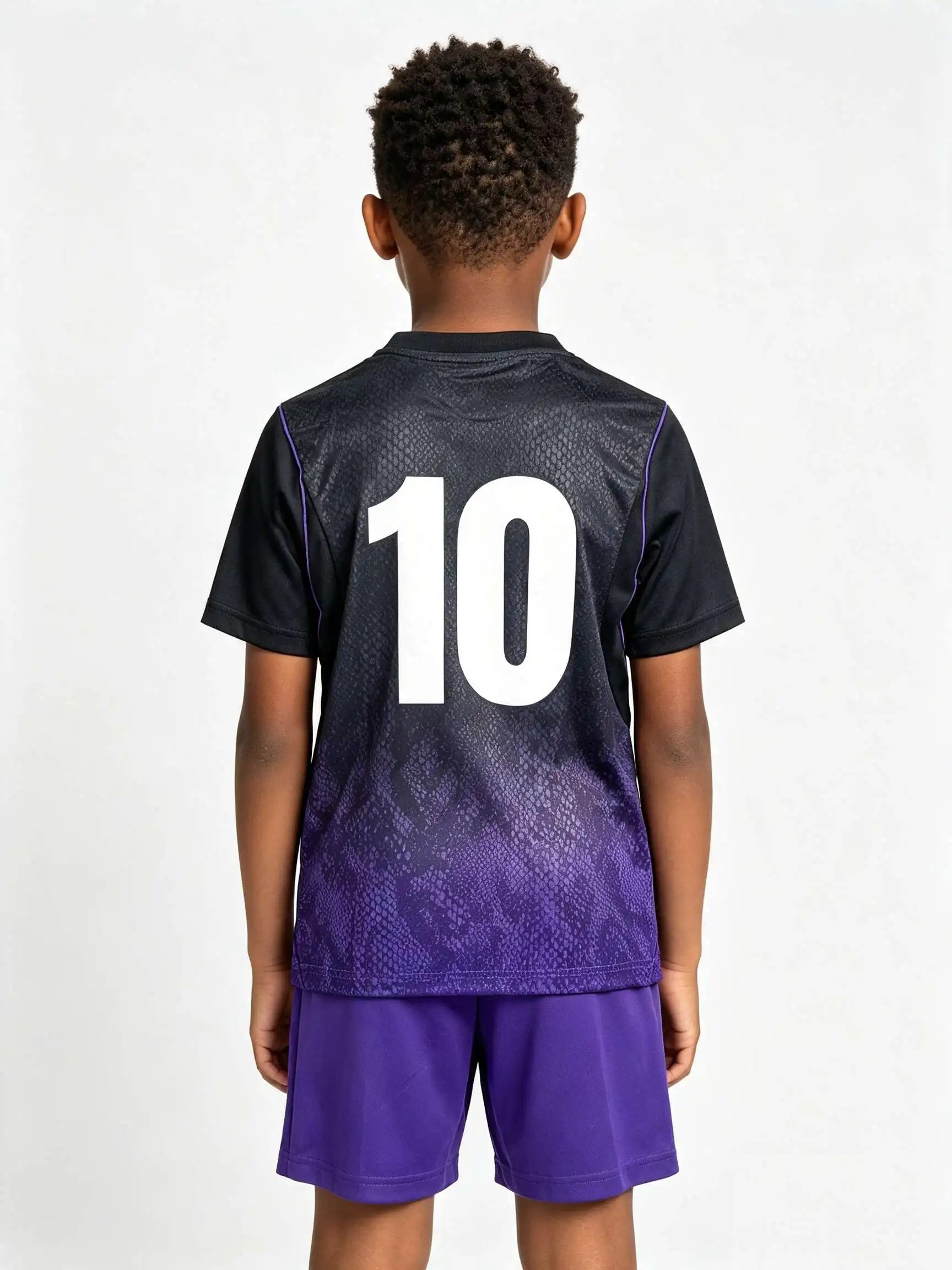 New 26/27 Unisex Blank Soccer 2‑Piece Set, Kids Adults Parent‑Child Kit, Custom No.1 7 8 9 10 for School Outdoor Team Sports