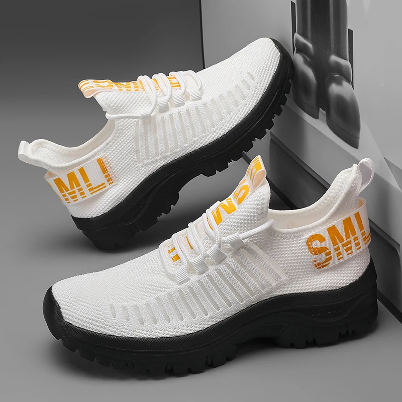 

Shoes Man Original sports platform High-quality Running Shoes Breathable Lace Up Sports Summer Trend Tennis Casual Mesh Shoes