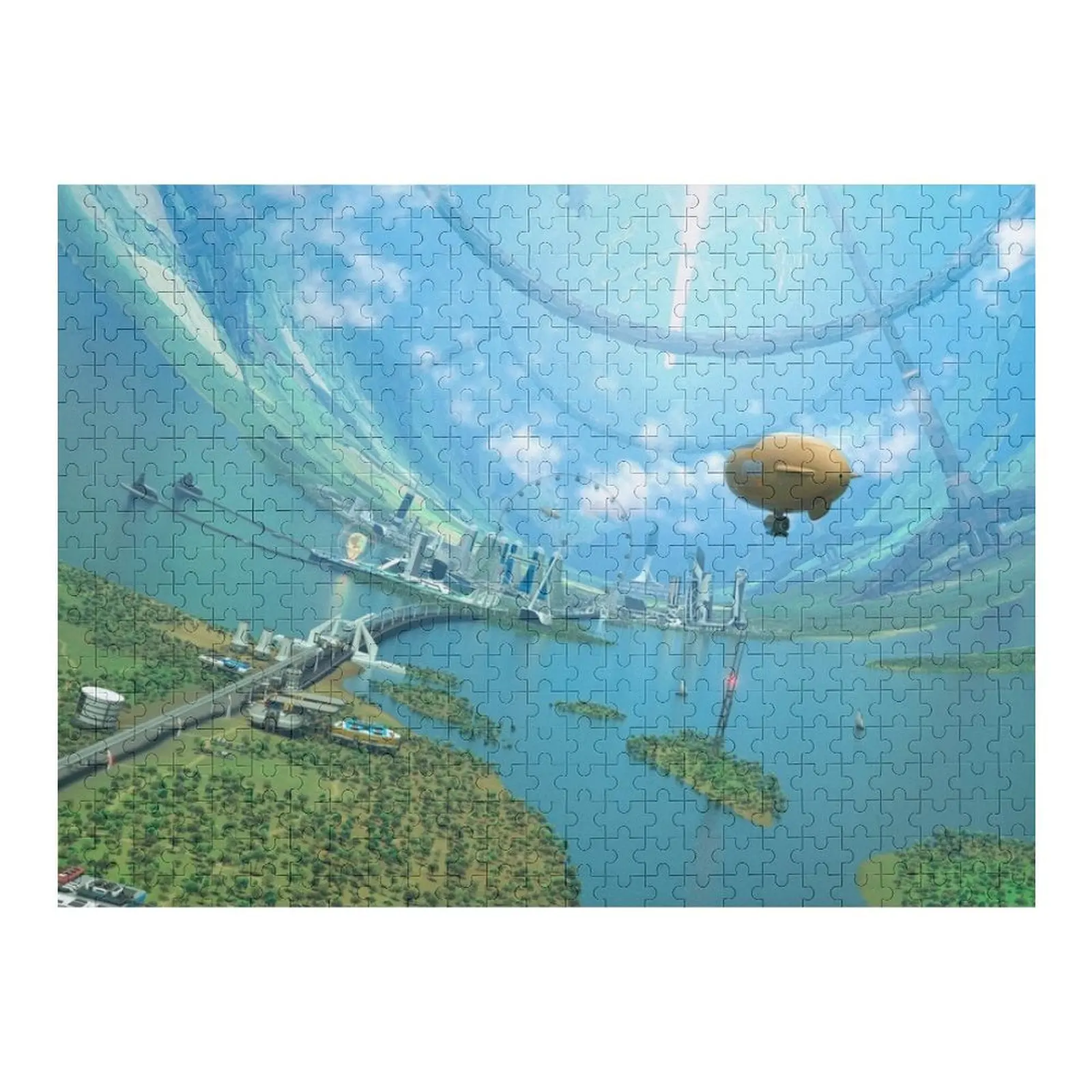 O'Neill Cilinder Interieur - V1 Jigsaw Puzzle op maat voor kinderen Aangepast speelgoed voor kinderen Puzzel