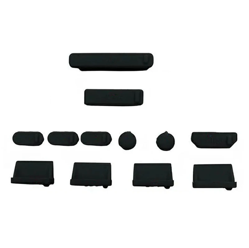 Air13.6 M2 A2681 Pro/M1 Soft Silicone Dust Plug Protection Set For Laptop Dust Plugs Soft Silicone Anti-dust Plugs Protect Set