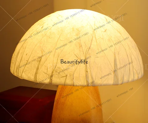 yj7 Bedroom Bedside Mid-Ancient Silent Style Cute Good-looking Atmosphere Decoration Luminous