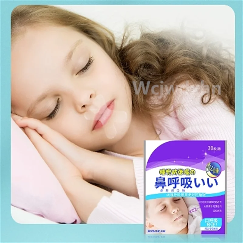 

Children Mouth breathing correction tape sealing device for sleeping preventing mouth Adult opening Mouth closing sealing tape