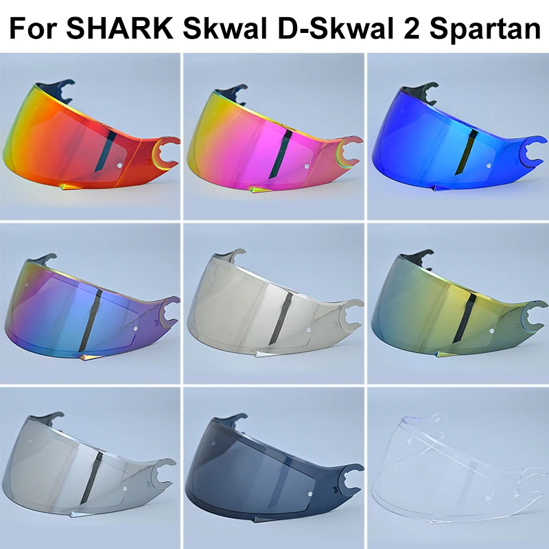 

For SHARK D Skwal D-Skwal 2 Spartan Helmet Visor Full Face Replacement Helmet Lens Visor Accessories Capacete Windshield