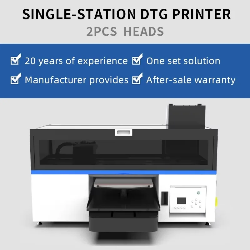 A3 A4 DTG Garment Inkjet Printers Direct-to-Garment Printers