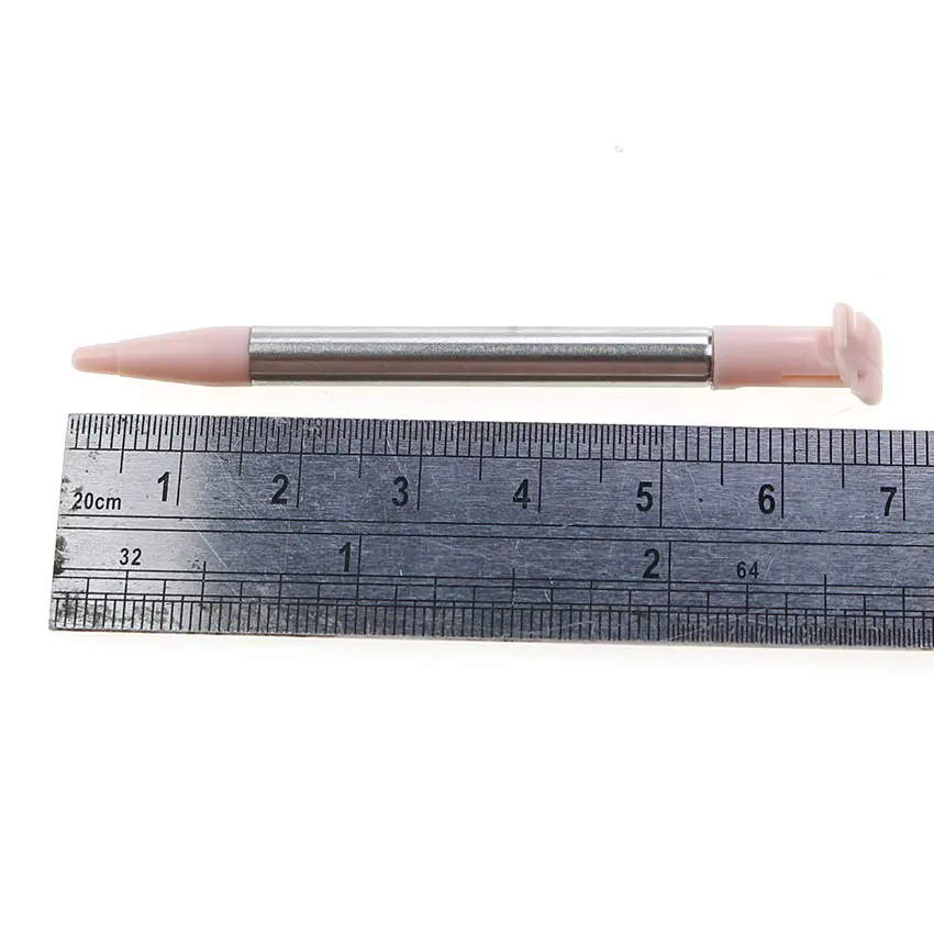 JCD 1pcs For New 2DSLL 2DSXL Game Console Plastic & Metal Telescopic Stylus Touch Screen Pen For New 2DS LL XL