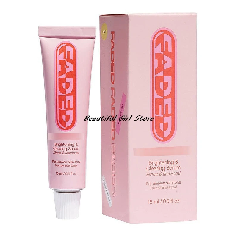 Faded Brightening Clearing Serum Whitening Luminous Serum Improve Darkening Remove Acne Marks Even Skin Tone Face Cream