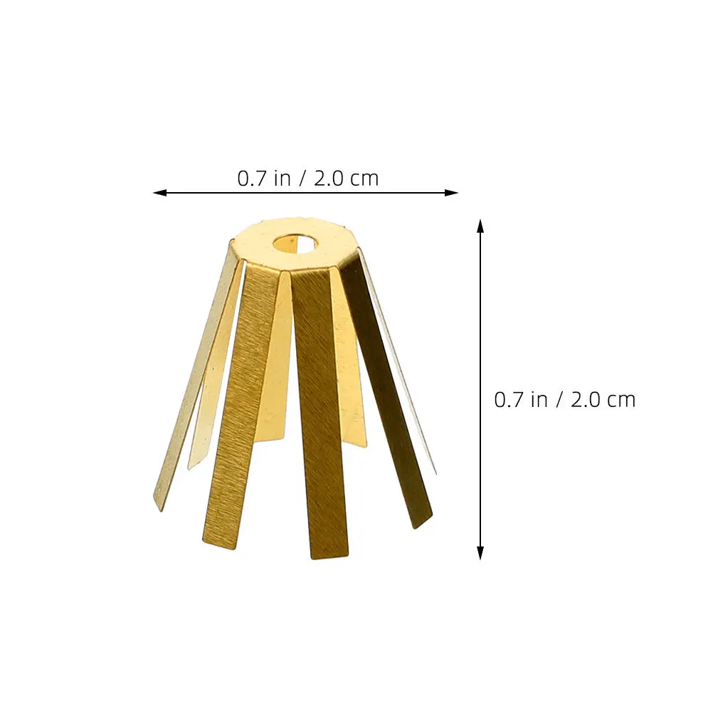 15 pçs adaptador de eixo de golfe de bronze calços tipo polvo melhorar o diâmetro da cabeça do clube estabilidade adaptador de eixo de golfe calços