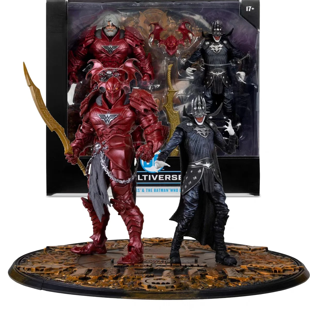 

Оригинальный набор коллекционных фигурок Бэтмена, Который Смеется, и Безразборного Бойца, масштаб 1/10, подвижные, для коллекционеров, подарок